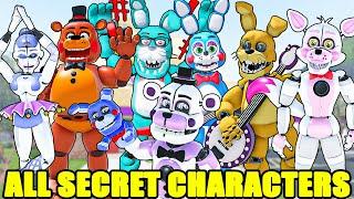 How to get ALL Secret Characters and Badges in FREDBEAR'S MEGA ROLEPLAY [Roblox] #fmr #fnaf