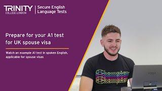 A1 Test for UK Spouse Visa Example | Home Office-approved | Hasan