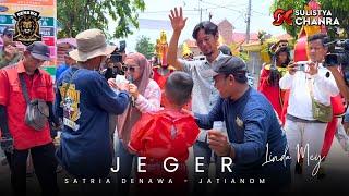 JEGER vocal Linda Mey ‼️bocah sunat nyawer Singa depok SATRIA DENAWA di jatianom 2024