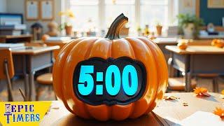 New 5 Minute Timer with Music Autumn Pumpkin surprise