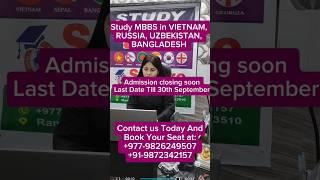 Start your Medical Journey in Vietnam, Russia, Bangladesh, Uzbekistan!!#mbbsabroad #ytshorts #reels