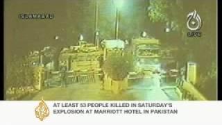 Video emerges of Marriott bombing - 21 Sept 08