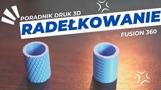 Radełkowanie| Jak wykonać proste wzory do druku 3D w Fusion360|