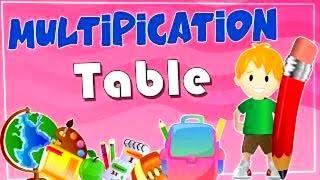 Multiplication Tables For Beginners 2 to 15 | Maths Tables  | Tables 2 to 15  #catrackkidstv