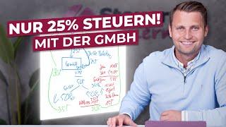 GmbH, nur 25% Steuern! Steuerberater David Kasper