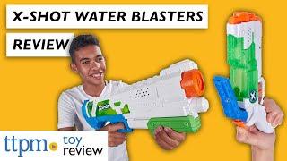 X-Shot Micro and Epic Fast-Fill Water Blasters from Zuru