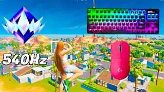 SteelSeries Apex Pro Mini ASMR  Fortnite OG Ranked Reload  Satisfying Keyboard Fortnite 360 FPS 4K