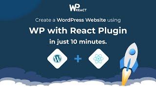 Headless Wordpress with React JS | WordPress using React | Wordpress and React JS