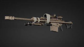 Otogi's Barrett M107 AMR (Ottarett) Animation Reel | Ro-Archive