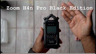 Review And Unboxing of the H4n Pro Black Edition / Must Have Recorder