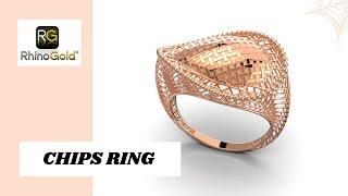 create pattern on chips Ring