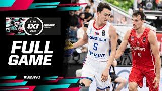 Mongolia  vs Hungary  | Men | Full Game | FIBA 3x3 World Cup 2023 | 3x3 Basketball