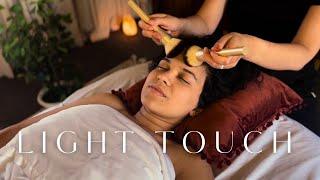 ASMR | Scalp & Face Massage Session with 4 Different Triggers for Sleep [Real Person] [No Talking]