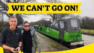 Has Winter Finally Beaten Us - Narrowboat Cruising on the Llangollen Canal