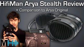 HifiMan Arya Stealth Review + Comparison to Original Arya - Planar Magnetic Open Back Headphone