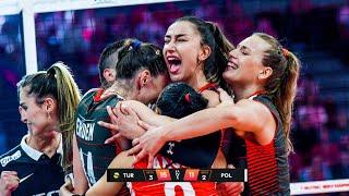 Turkey Beat Poland in the Most Dramatic Match in Volleyball World Championship 2022 !!!