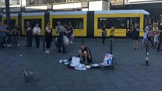 Super Street Musician-Drummer in Berlin, Germany - 2