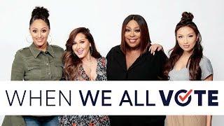 The hosts of The Real announce When We All Vote's Women's Week
