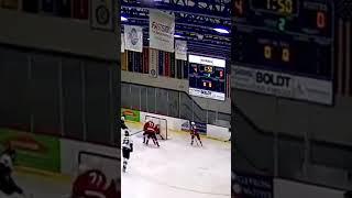 INCREDIBLE save by Taz!! Even the opposition went crazy!