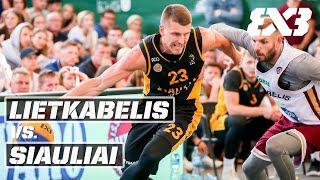 Lietkabelis vs Siauliai (3rd Place Game) | FIBA 3x3 Hoptrans - Final