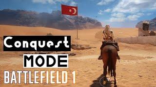 Battlefield 1 - CONQUEST MODE Gameplay on Sinai (1080p 60fps)