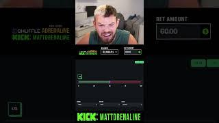 $3000 in the balance #mattdrenaline  #stake #clips #shorts #gamble #casino #maxwin #money