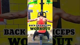 back and Biceps Workout#shorts #ytshorts #patlabari  Fitness World