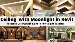 How to Make Ceiling with Moonlight in Revit Architecture [ceiling in revit]