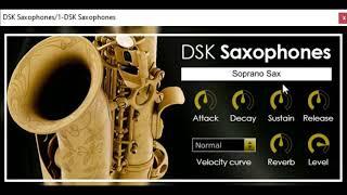 DSK Saxaphones by DSK Music  64 bit free vst plugins