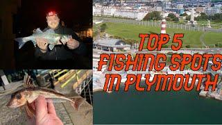 Top 5 Sea Fishing Marks in Plymouth, UK (Bass, Conger, Ray) #seafishinguk #seafishing #bassfishing