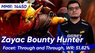 ZAYAC BOUNTY HUNTER AGHANIM | Dota 2 Support Pro Gameplay 7.37