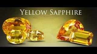 Natural yellow sapphire Pukhraj Ceylon in wholesale price