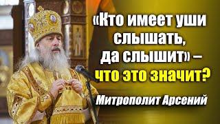 Проповедь митр. Арсения в Неделю 20-ю по Пятидесятнице 30.10.22 г.