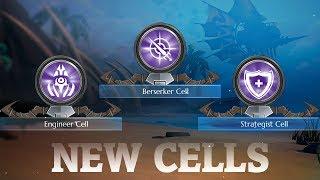 New Cells from the Lucky Break - Berserker, Engineer and Strategist Cells - Dauntless Patch 0.9.0