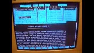 Wordstar for MS DOS with an 1988 document