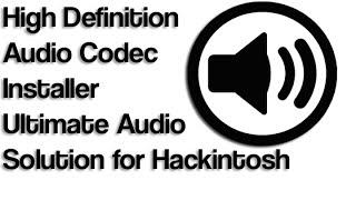 HDA Codec Installer for Hackintosh