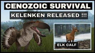 Roblox Cenozoic Survival UPDATE | KELENKEN | Elk Calf + more