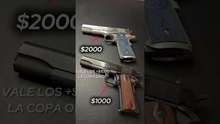 38 SUPER DE $1000 vs $2000, VALE PAGAR MAS?? | COLT 1911 #shorts #colt #1911  #38super