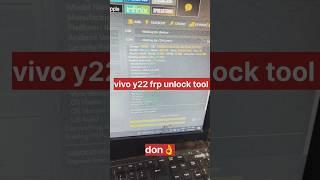 vivo y22 frp  unlock tool #y22 Vivo y22 #unlocktool #shorts #trendingshorts