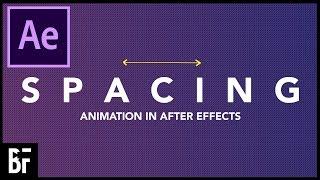 Text Tracking/Spacing Animation - After Effects