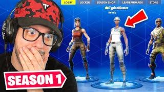 Playing Fortnite Season 1 in 2020! (Recon Expert is BACK)