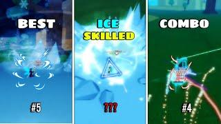 Best Skilled Ice Combo's In Blox Fruits