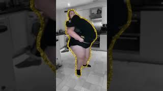 Bbw lift and carry thin guy like a pro