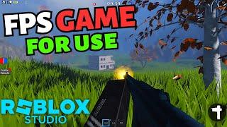 First Person Shooter Game - Roblox Studio - (FULL GAME FOR DOWNLOAD)