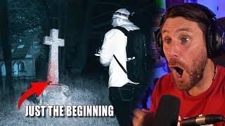 This Video, Was Built On A Graveyard - Crazy Ghost Hunt Goes Epic