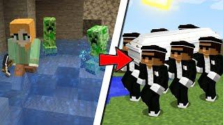 COFFIN MINECRAFT MEME ASTRONOMIA ALEX VS CREEPER BORIS CRAFT