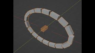 Array on curve without deformation in Blender (free addon BAGAPIE)