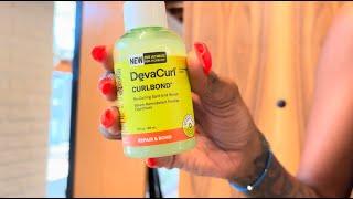 Protective Style Tutorial with new DevaCurl Products