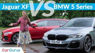 Jaguar XF vs BMW 5 Series: Sportbrake takes on Touring