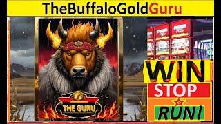 (FINALLY!) BUFFALO GOLD SLOTS - WINNING with Dad!! (Part 2/2)